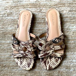 Coach sandals